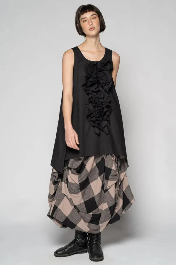 DogStar Kiki Frill Tunic Black - Stay Wild Collective  Top