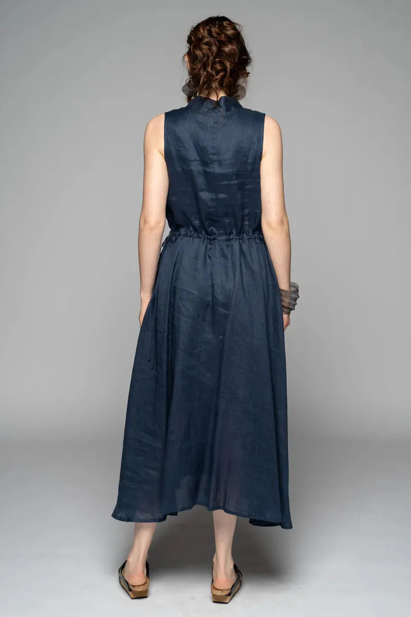 Dogstar Agnes tuck dress lapis - Stay Wild Collective  