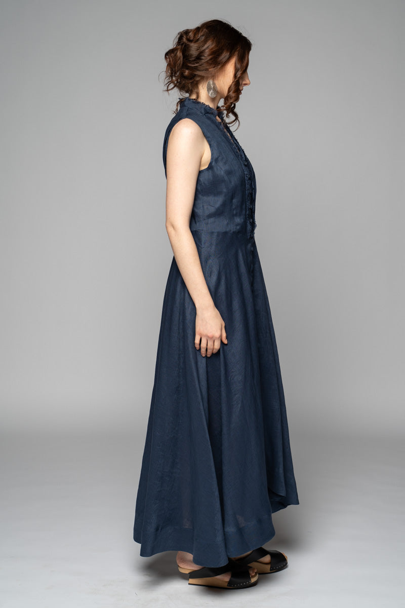 Dogstar Asuka  tuck dress lapis - Stay Wild Collective