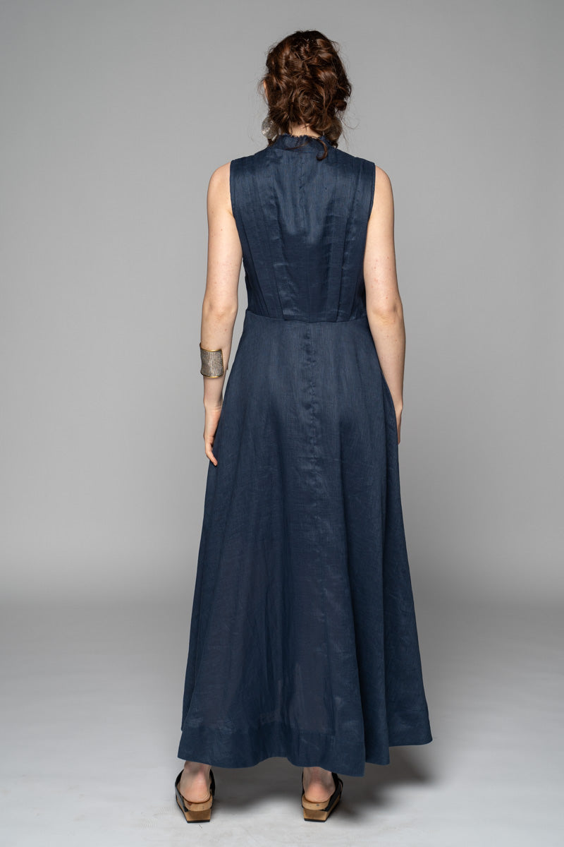 Dogstar Asuka  tuck dress lapis - Stay Wild Collective