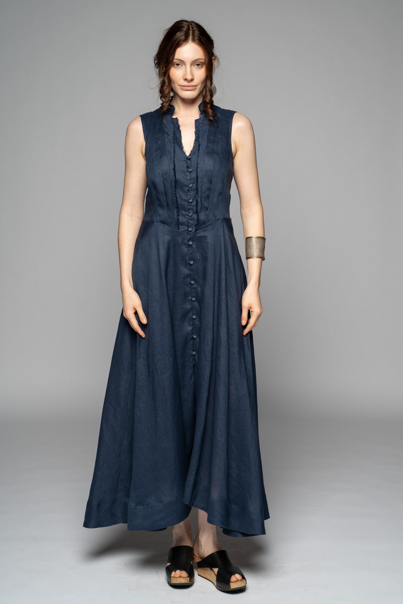 Dogstar Asuka  tuck dress lapis - Stay Wild Collective