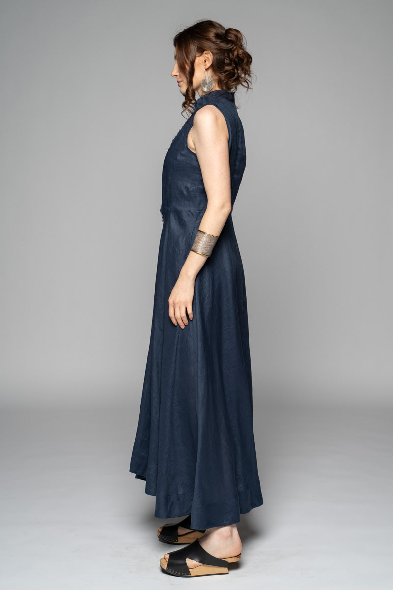 Dogstar Asuka  tuck dress lapis - Stay Wild Collective