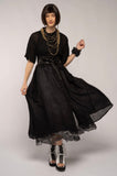Dogstar Sasa Gather Dress Chilli | Black - Stay Wild Collective  Dress