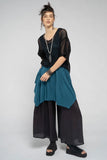 DogStar Grid Top Blk - Stay Wild Collective  Top