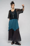 DogStar Grid Top Blk - Stay Wild Collective  Top