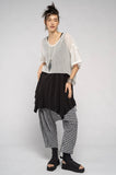 DogStar Grid Top White - Stay Wild Collective  Top