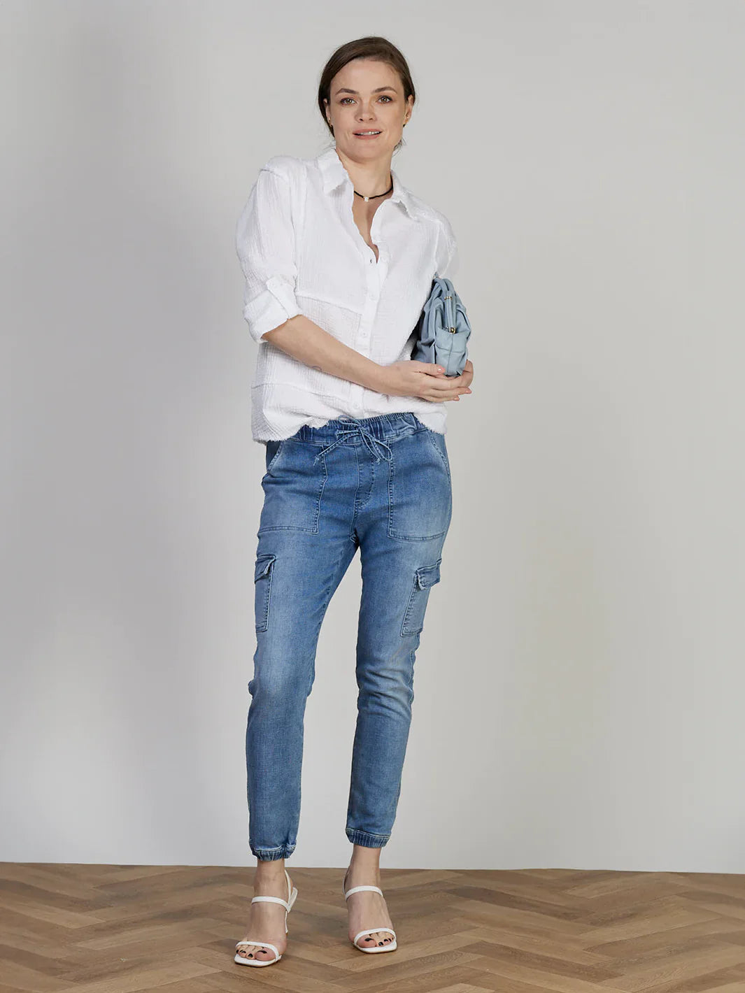 Dolly Jogger | Blue Denim SALE - Stay Wild Collective  
