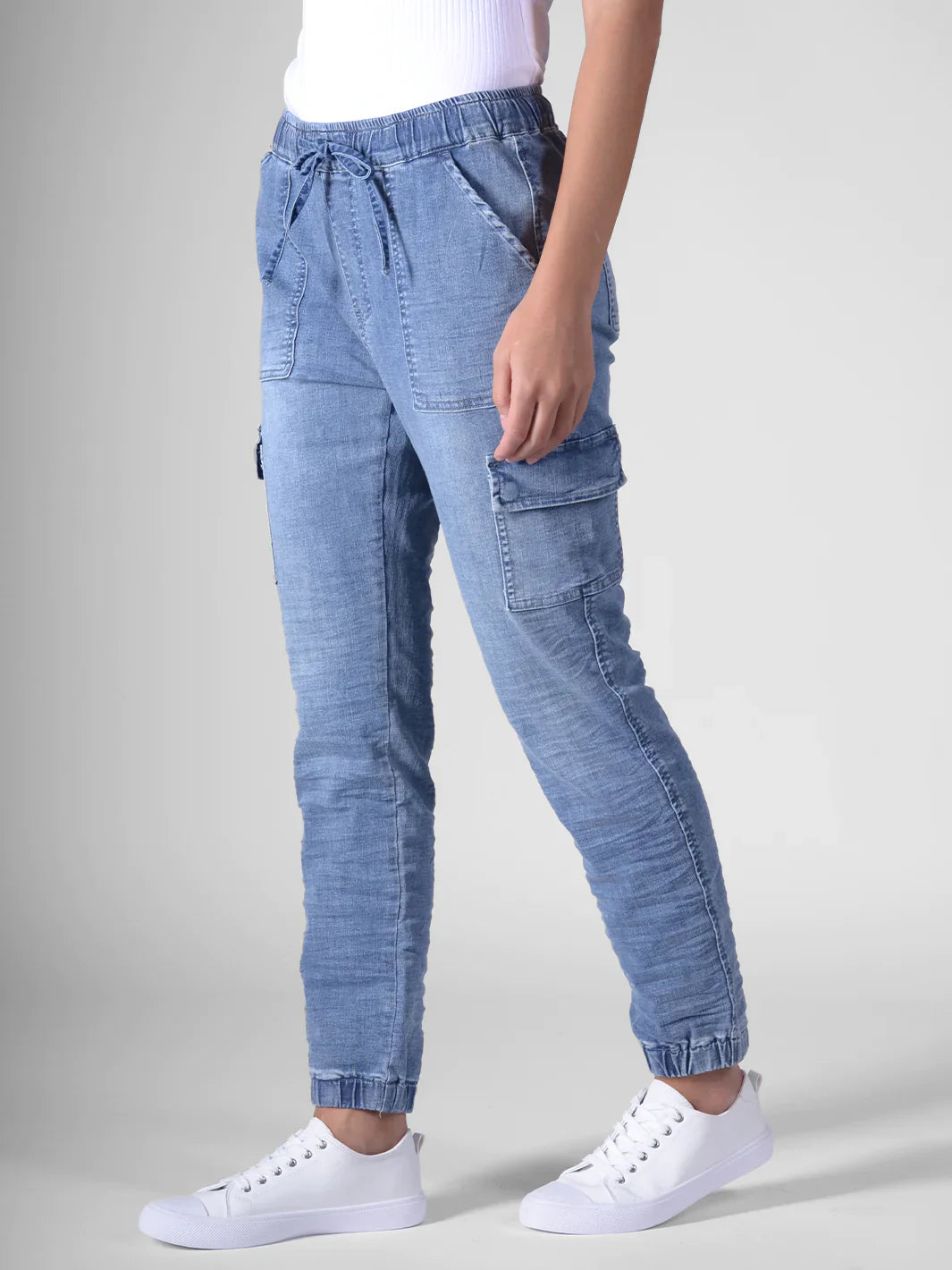  Dolly Jogger | Blue Denim SALE - Stay Wild Collective  