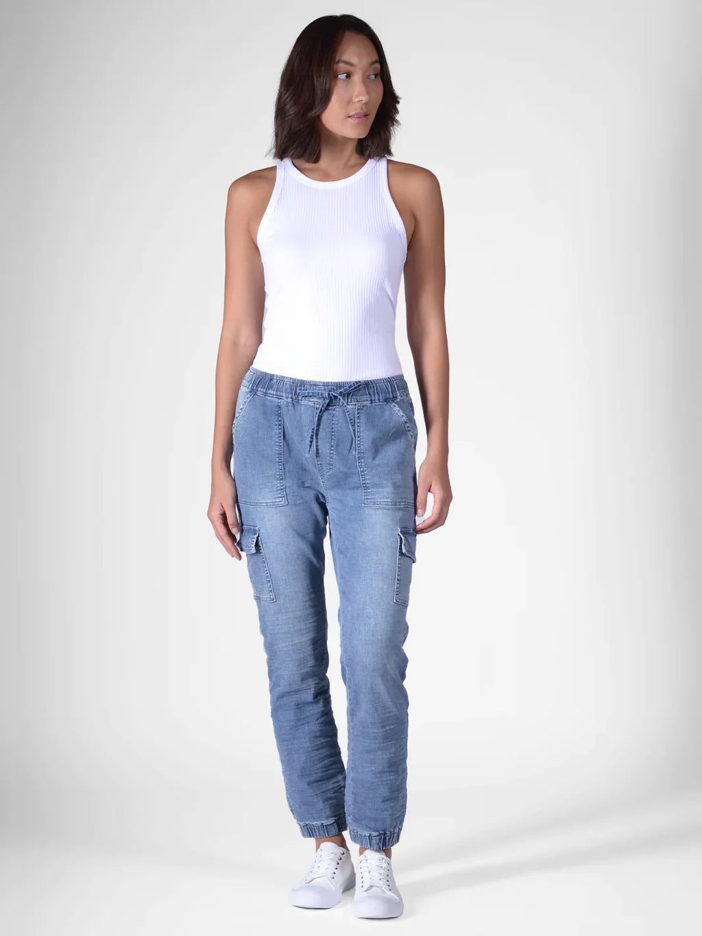  Dolly Jogger | Blue Denim SALE - Stay Wild Collective  