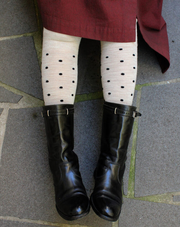 Tightology T16 ‘Dotty Marble’ Merino Wool Socks