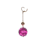 Douglaspoon Crystal Ball Drop Earrings Deep Purple - Stay Wild Collective  Accessories