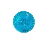 Douglaspoon Etched Dome Ring Aqua - Stay Wild Collective  Accessories