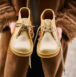 Gold Helsingor boots by duckfeet - Stay Wild Collective  