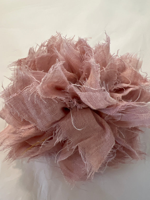 Eva Sunday Fabric Flower Brooch brooch rose