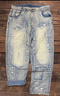 Jaded gypsy peace and love jeans classic