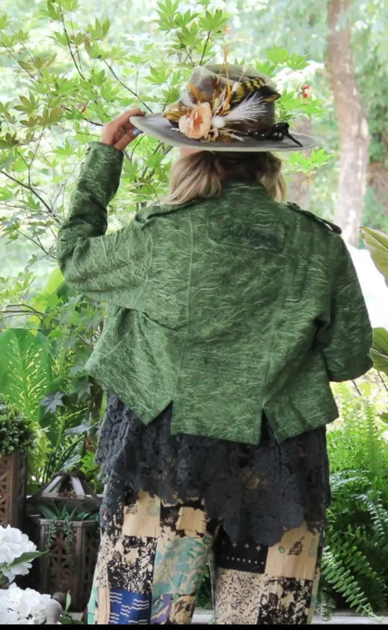 Jaded gypsy wandering soul military jacket