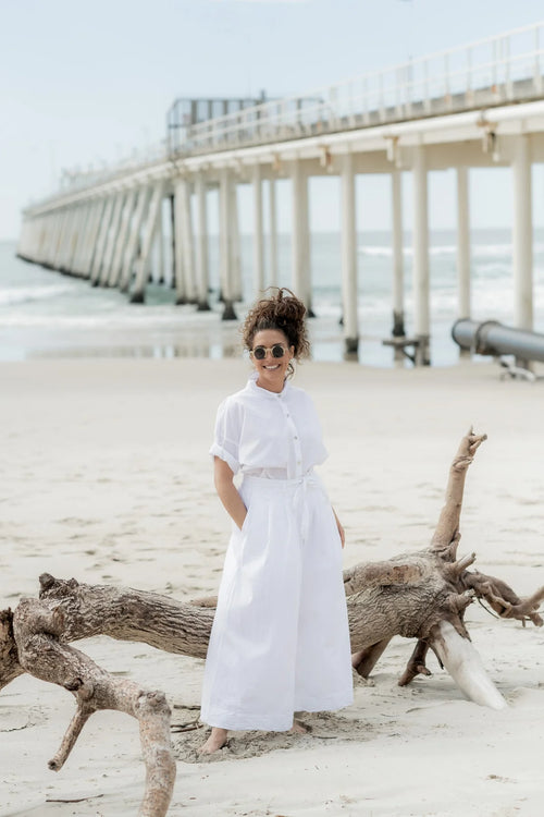 Megbydesign Sorrento shirt White