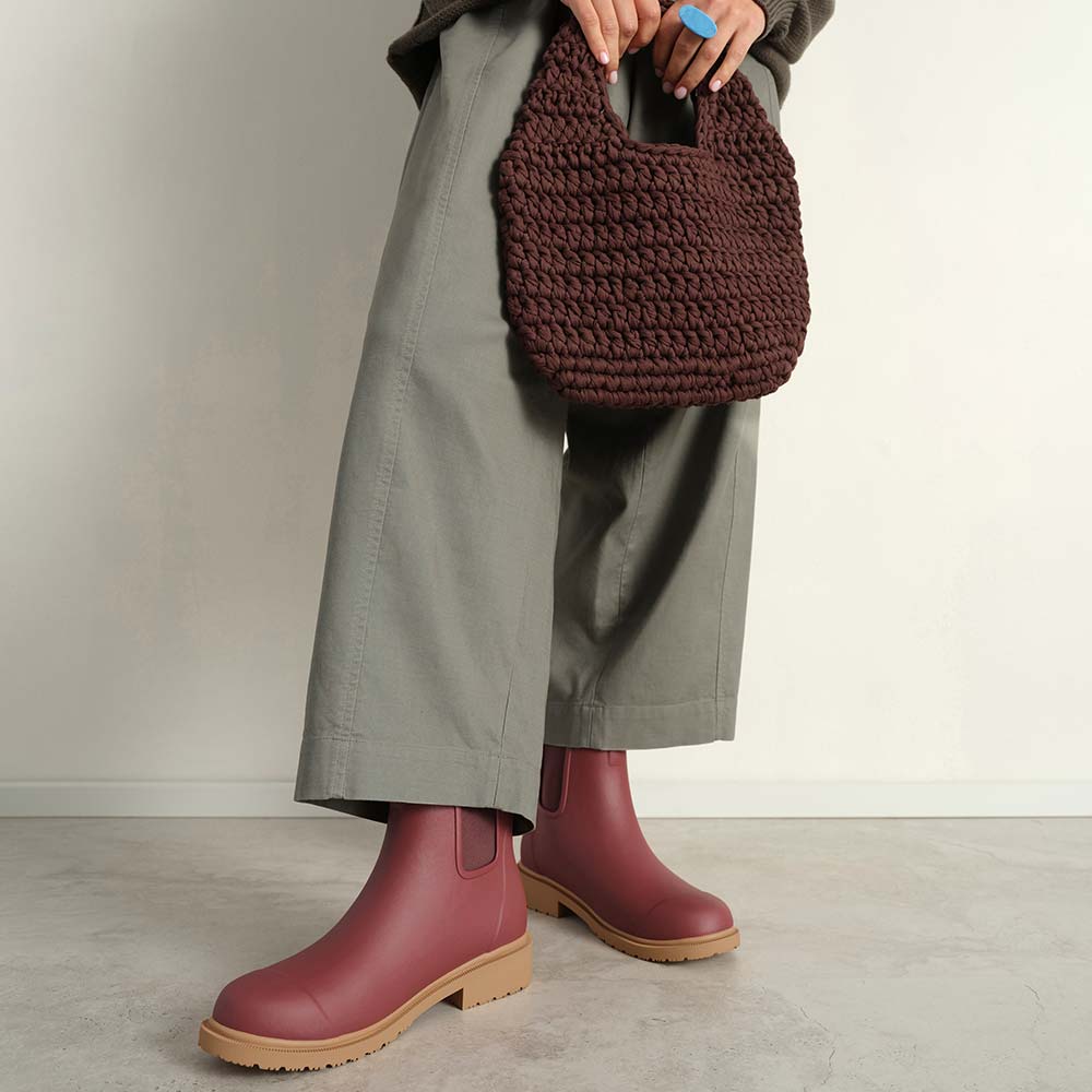Merry people boots Bobbi brick red