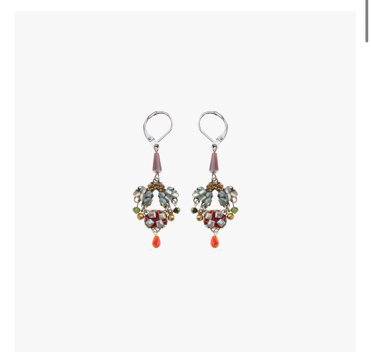 Ayala bar Spring Awakening Set, Drop Earrings, Floret C2360
