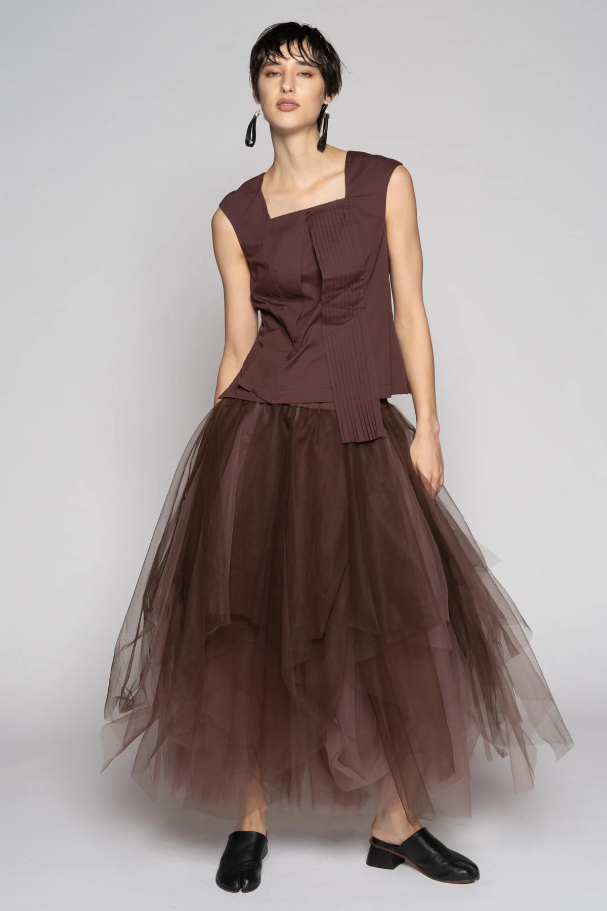 Dogstar Axis tulle skirt mauve