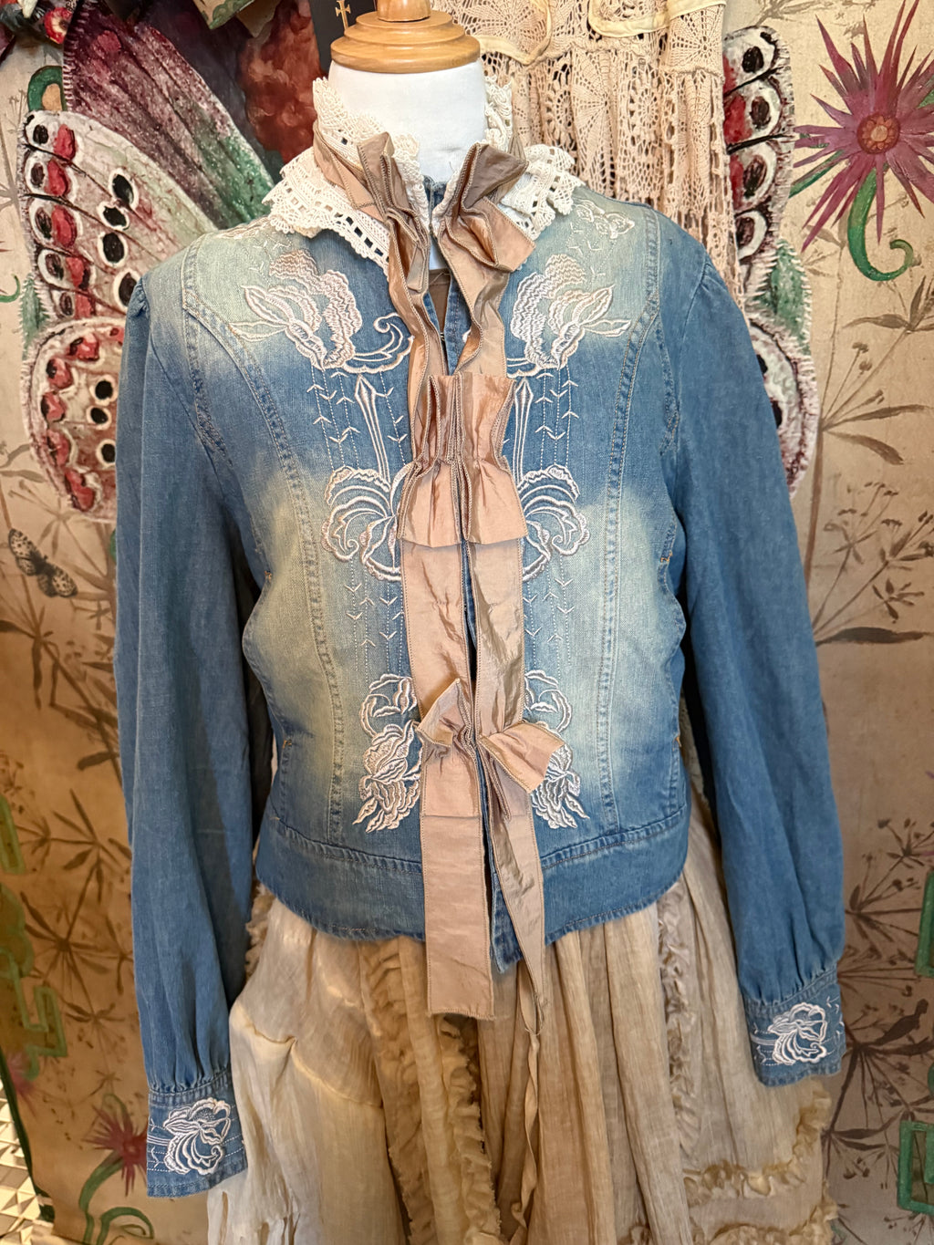 Jaded gypsy antique rose jacket
