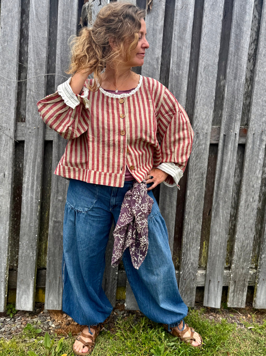 Eden cropped jacket