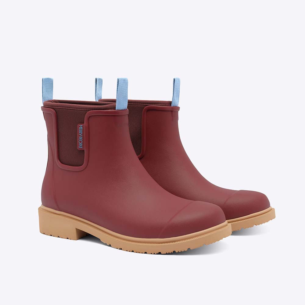 Merry people boots Bobbi brick red