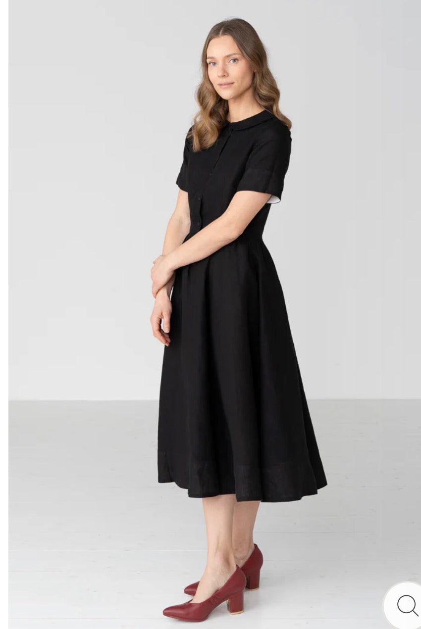 Son de flor classic dress black last one SALE