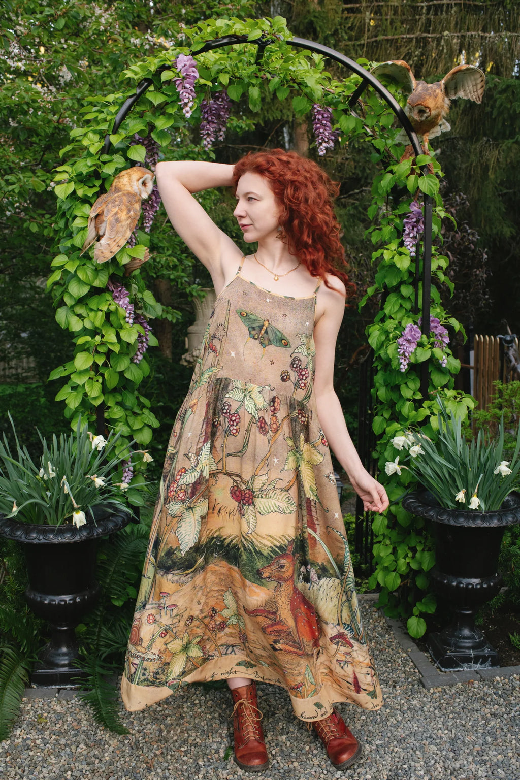 LOVELIGHT BOHÉME SLIP DRESS market of stars