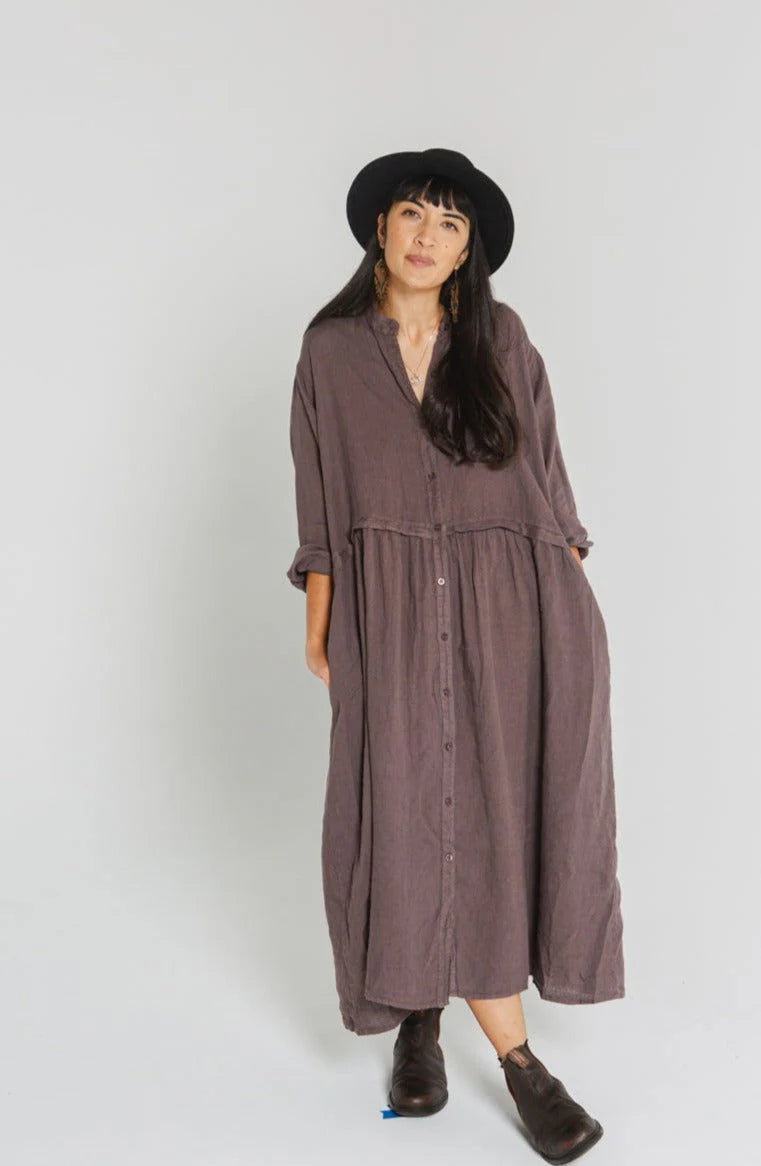 Montaigne Chaton linen coat dress