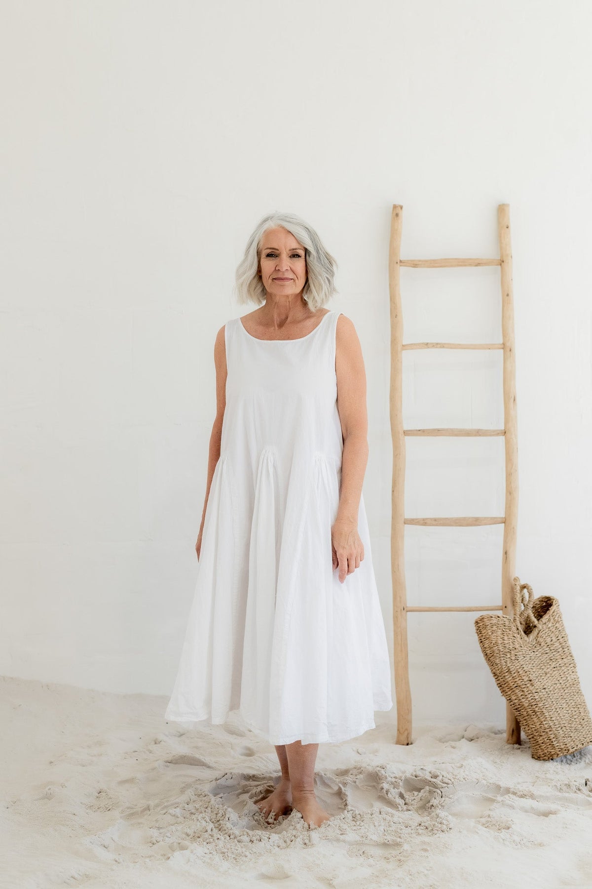 Neg by design Portland dress cotton poplin