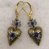 Ghost and Lola Heart a Flutter Earrings