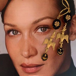 Ghost and Lola Peace and Luck Earrings
