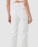 East coast flare white gold rollas jeans - Stay Wild Collective  