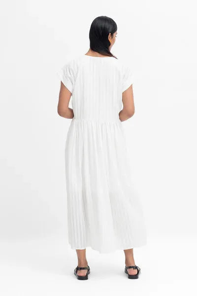 Elk Mies shirt dress  white SALE - Stay Wild Collective  dress
