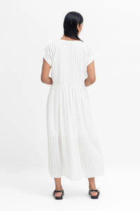 Elk Mies shirt dress  white SALE - Stay Wild Collective  dress