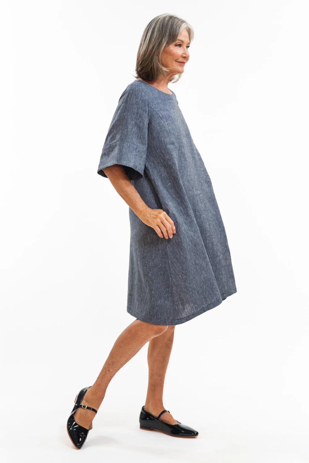  Eva Sunday Avery dress blue stripe sale - Stay Wild Collective  