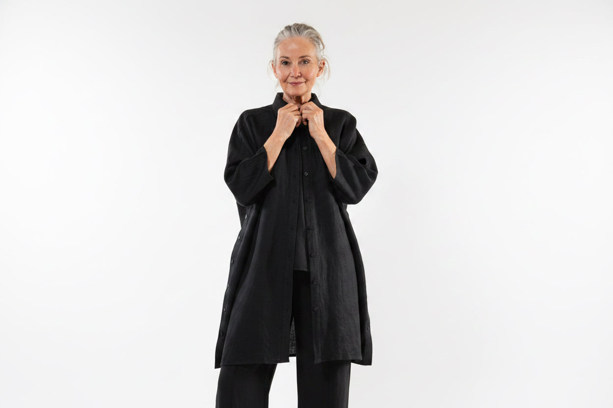  Eva Sunday PIPPI SHIRT DRESS | WHITE sale black - Stay Wild Collective  