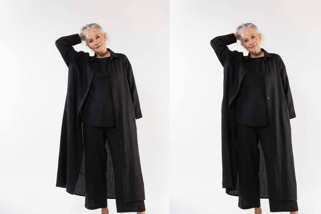  Eva Sunday PIPPI SHIRT DRESS | WHITE sale black - Stay Wild Collective  