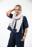 Evas Sunday Linen Gauze Scarf - Macadamia - Stay Wild Collective  Scarf
