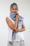 Evas Sunday Linen Gauze Scarf - Heather