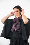 Evas Sunday Cotton Scarf - Aubergine - Stay Wild Collective  Scarf