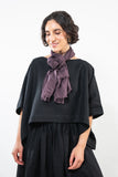Evas Sunday Cotton Scarf - Aubergine - Stay Wild Collective  Scarf