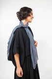 Evas Sunday Cotton Scarf - Stormy - Stay Wild Collective  Scarf