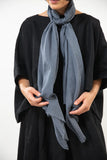 Evas Sunday Cotton Scarf - Stormy - Stay Wild Collective  Scarf