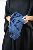 Evas Sunday Cotton Scarf - Cobalt - Stay Wild Collective  Scarf