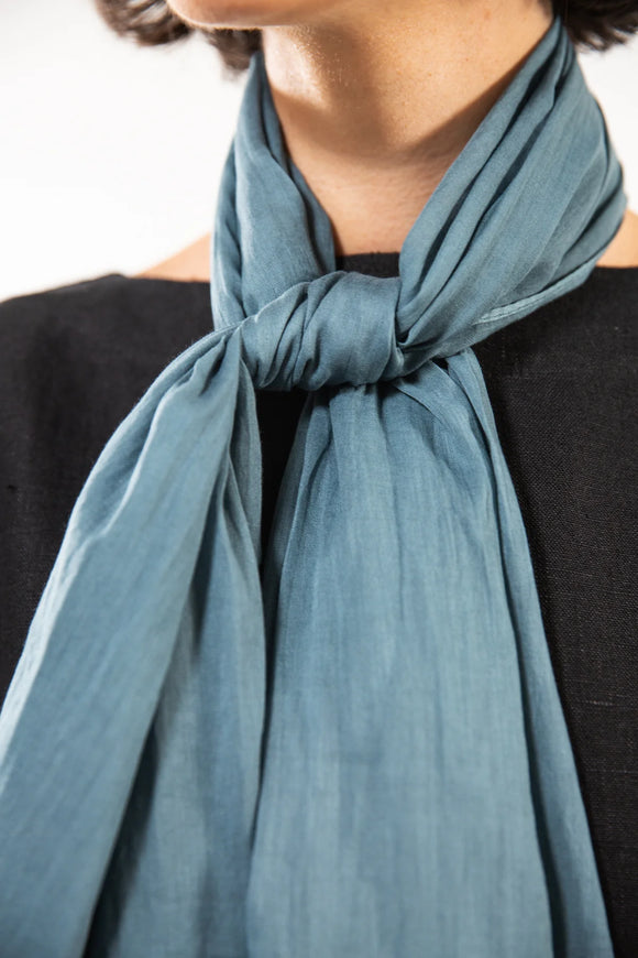 Evas Sunday Cotton Scarf - Nile - Stay Wild Collective  Scarf