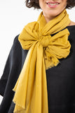 Evas Sunday Cotton Scarf - Honey - Stay Wild Collective  Scarf