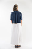 Evas Sunday Loretta Top - Navy - Stay Wild Collective  Top
