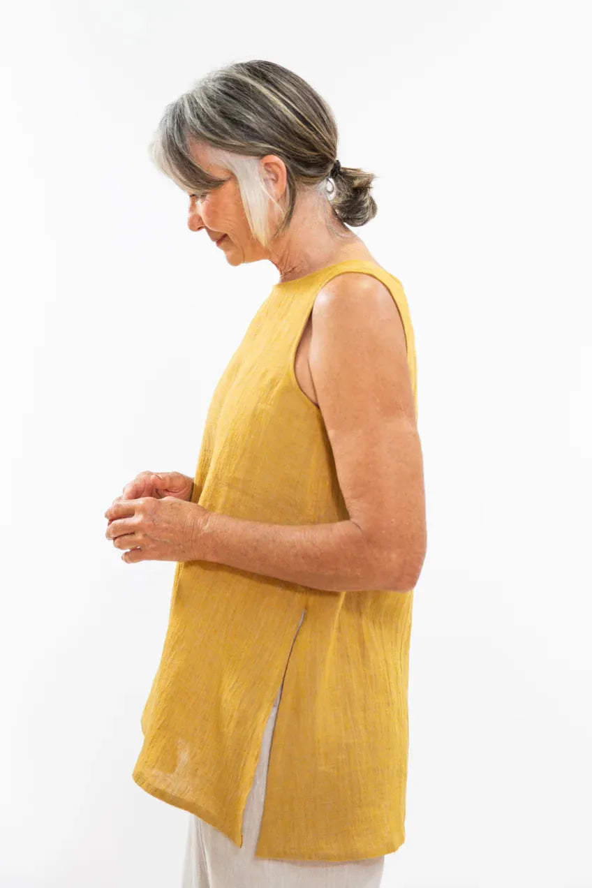 Evas Sunday Asher Top - Limoncello - Stay Wild Collective  Top